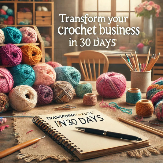 Transform Your Crochet Business in 30 Days: The Ultimate Accountability Group for Crochet Artists!